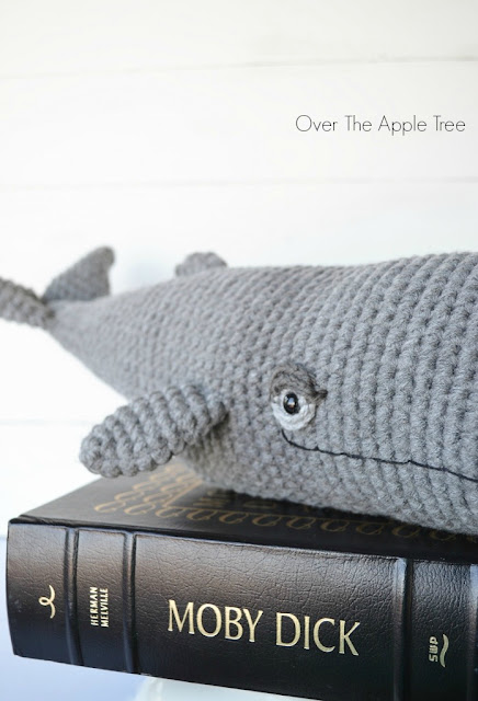 Crochet Whale by Over The Apple Tree
