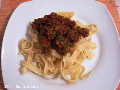 Resep Pasta Saus Bolognese JTT