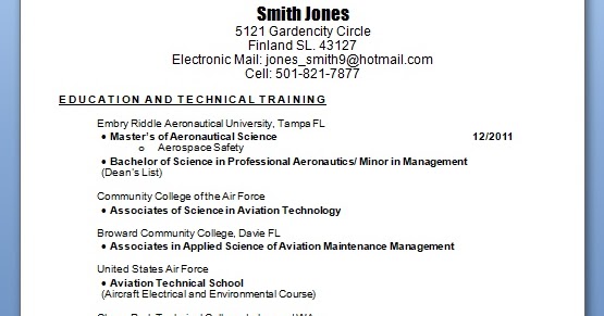 avionics technician sample resume format in word free download avionics technician resume sample