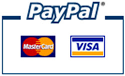 We accept payment  by mastercard/visa