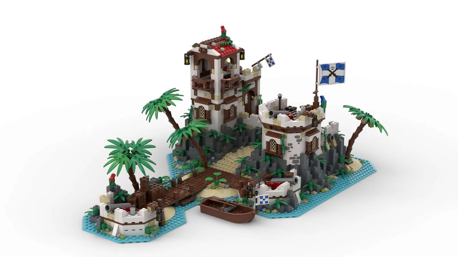 IMPERIAL ISLAND FORT 10K Support on LEGO IDEAS