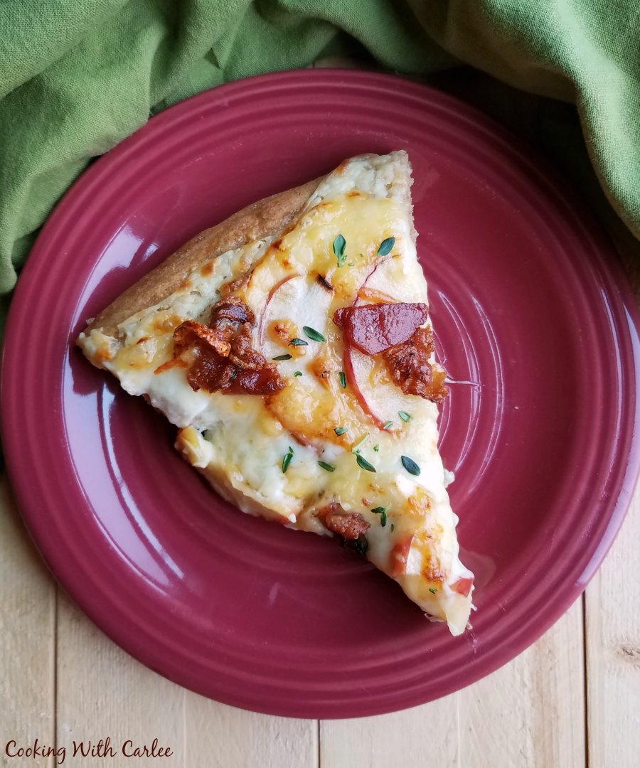 Cooking With Carlee Savory Apple Bacon Pizza