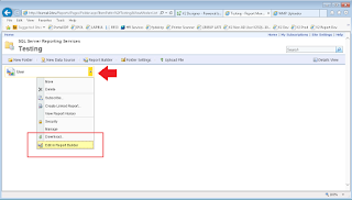 Create SSRS Report in SQL Server