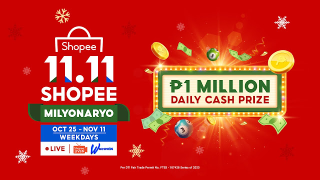 Shopee Is Giving Away ₱1 Million Daily with Shopee Milyonaryo