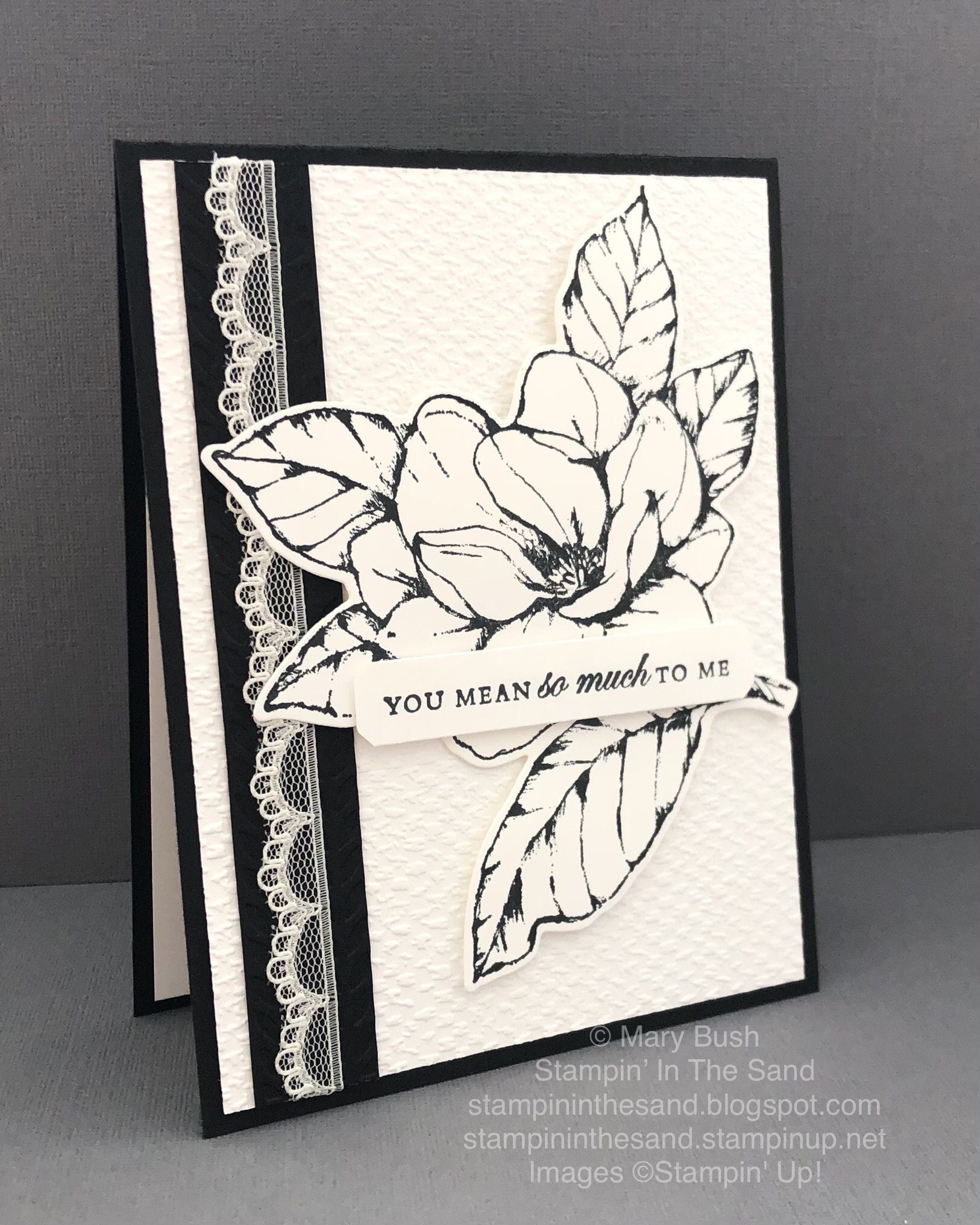 Stampin' in the Sand: A Good Morning Magnolia Classic Card