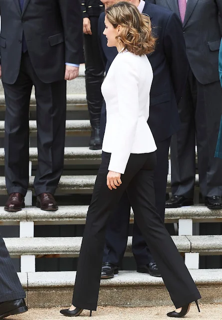 King Felipe and Queen Letizia attended a Meeting of the National Commission for the commemoration