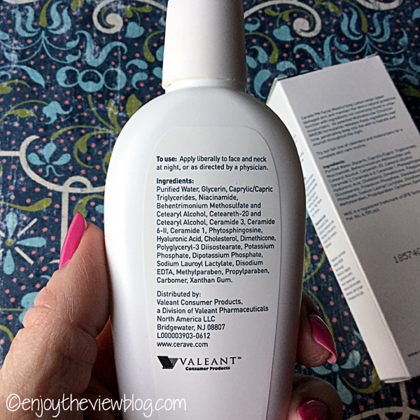 Product Review CeraVe PM Facial Moisturizing Lotion {enjoy the view}