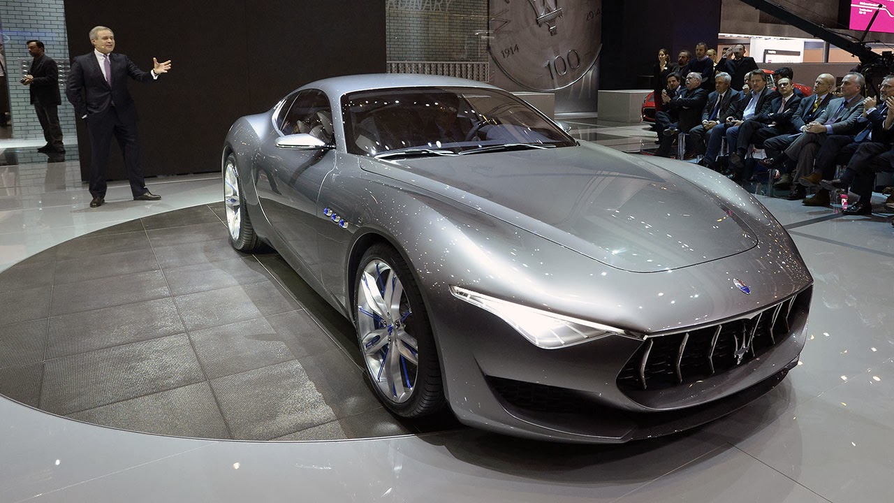 Maserati Alfieri Concept Car show front