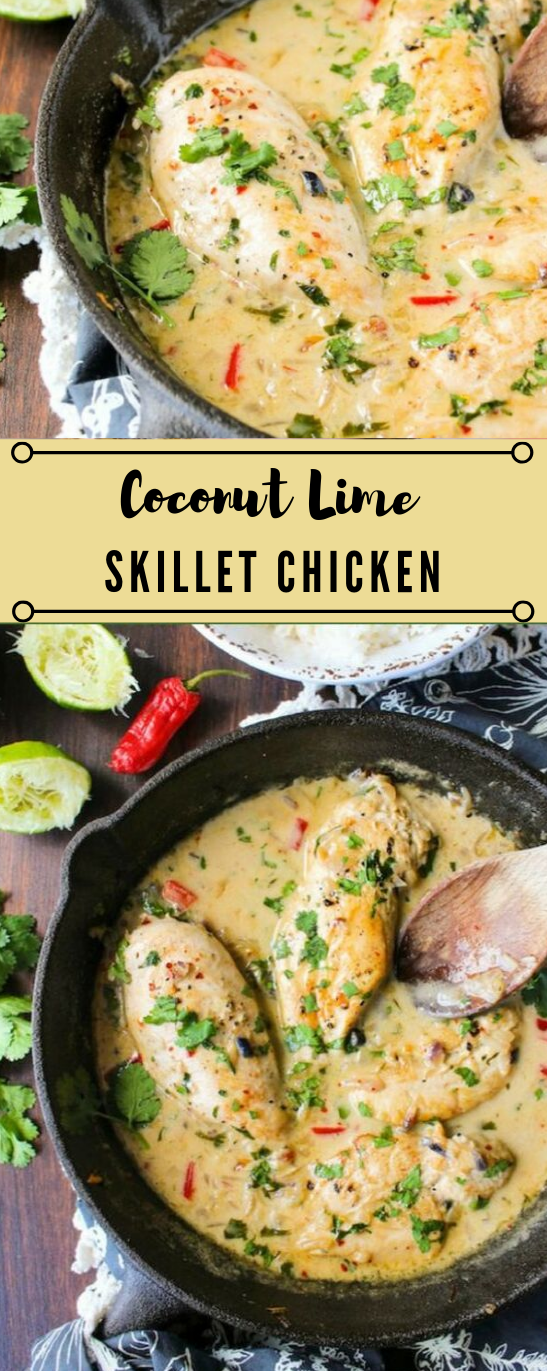 COCONUT LIME CHICKEN #chicken #coconut #healthydinner #lime #food COCONUT LIME CHICKEN #chicken #coconut #healthydinner #lime #food