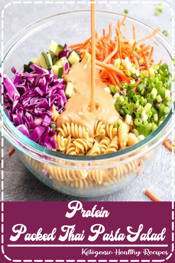Protein Packed Thai Pasta Salad Vegetable Soup Vegetarian Crockpot