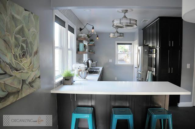 Modern kitchen of Organizing Made Fun's home tour Modern kitchen of Organizing Made Fun's home tour