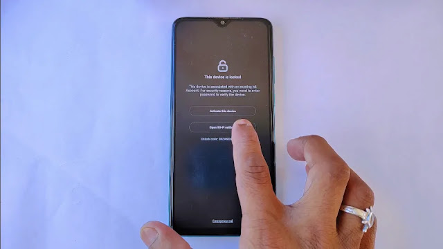 connect with wifi Activate This Device