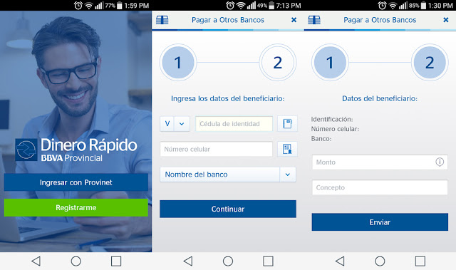 Captura de aplicación Dinero Rápido Captura de aplicación Dinero Rápido