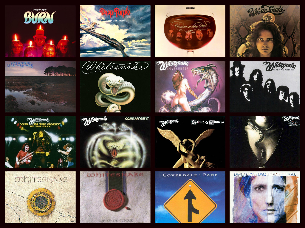 Ready An' Willing: los mejores discos de David Coverdale Collage