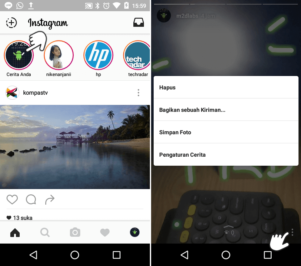 Cara Membuat Instagram Stories Di Android Memudahkan