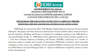 IDBI Bank Assistant Manager Bharti 2021