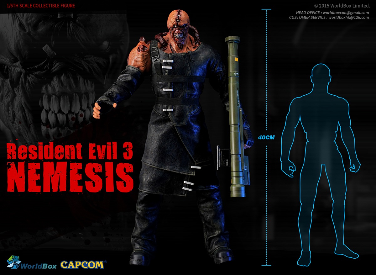 onesixthscalepictures World Box Resident Evil 3 NEMESIS Latest