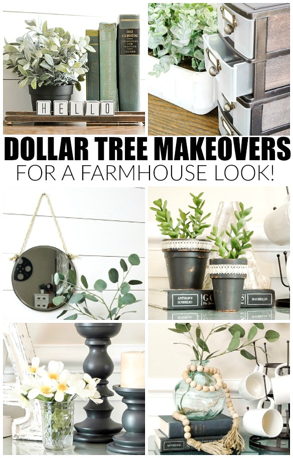 Get the Farmhouse Look with These Dollar Tree Items ...