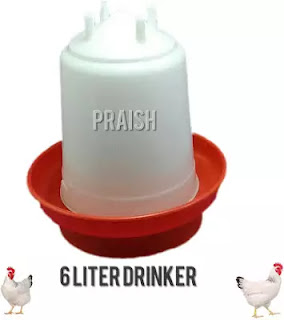 Praish 6 litres Poultry Drinker