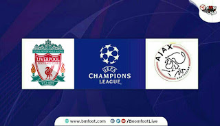 بث مباشر مباراة ليفربول ضد اياكس امستردام مباشرة في دوري ابطال اوروبا 
