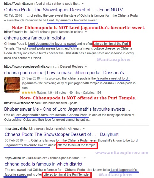 Lord Jagannatha's Favourite Sweet And Food RasagolaA2Z The Explorer