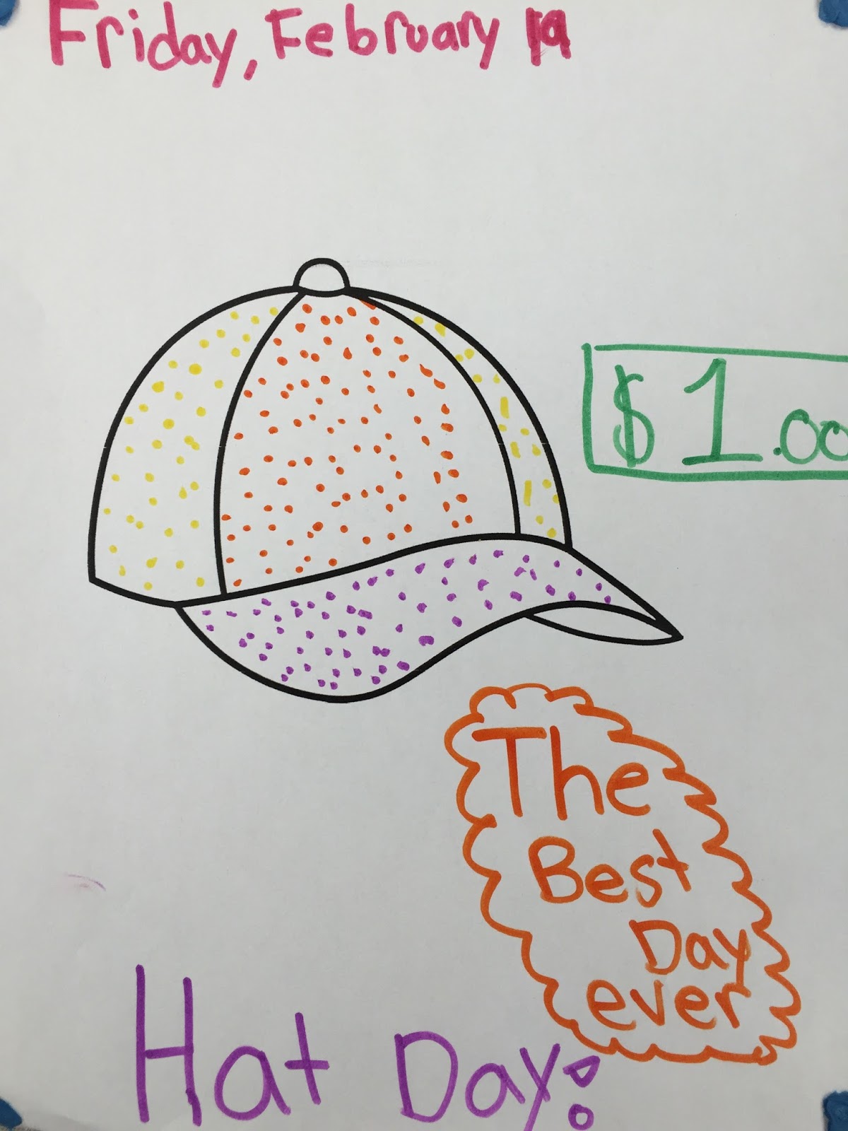 5M's Blog Hat Day Posters