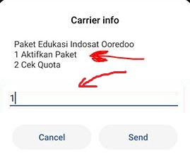 Cara Mengubah Kuota Internet Edukasi Belajar Online Menjadi Kuota Utama Pada Kartu Indosat Tomtekno