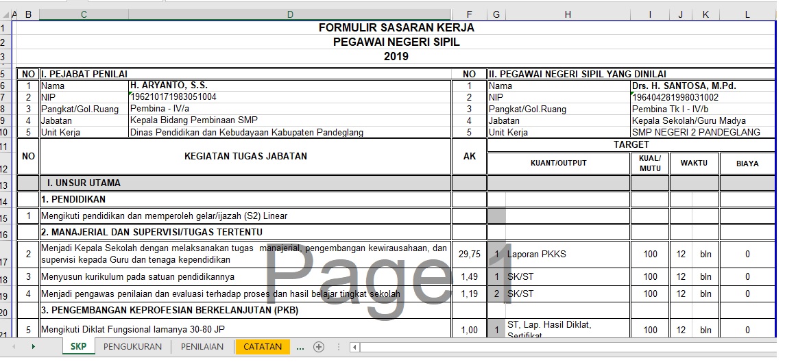 Skp Dan Tugas Pokok Baru Kepala Sekolah Virtual Pendampingan