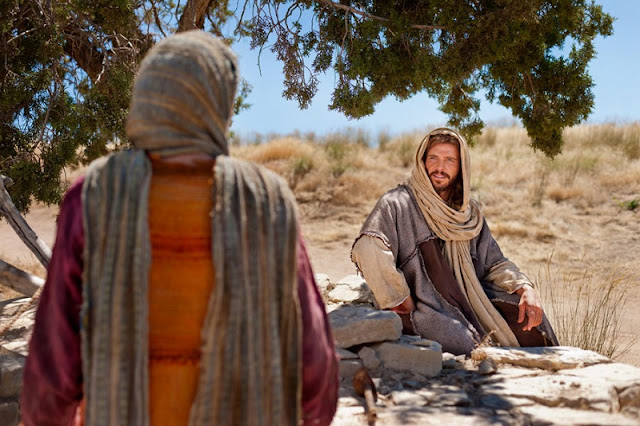 O Encontro De Uma Mulher Samaritana Com Jesus