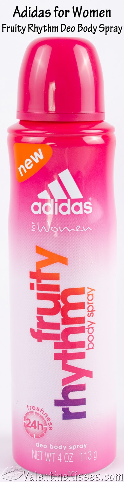 Invalidez Cuna emulsión Valentine Kisses: Adidas Women's Fruity Rhythm Body Spray & Body Fragrance  - pics, reviews