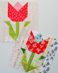 Terrific Tulip Quilt Block Pattern