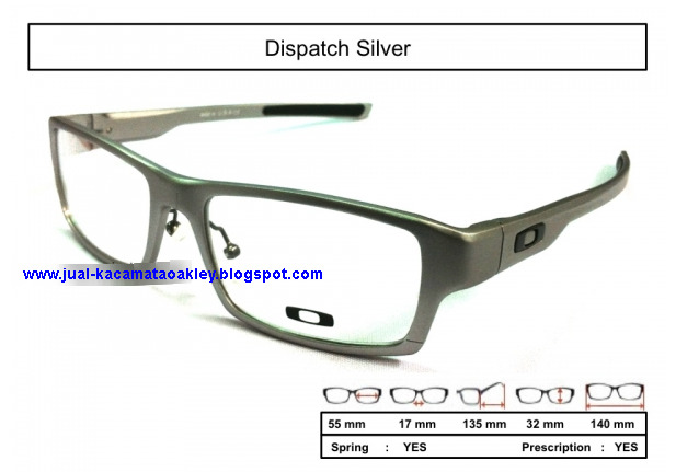 Frame Kacamata  Oakley  Dispatch Silver Kaca Mata  Oakley  