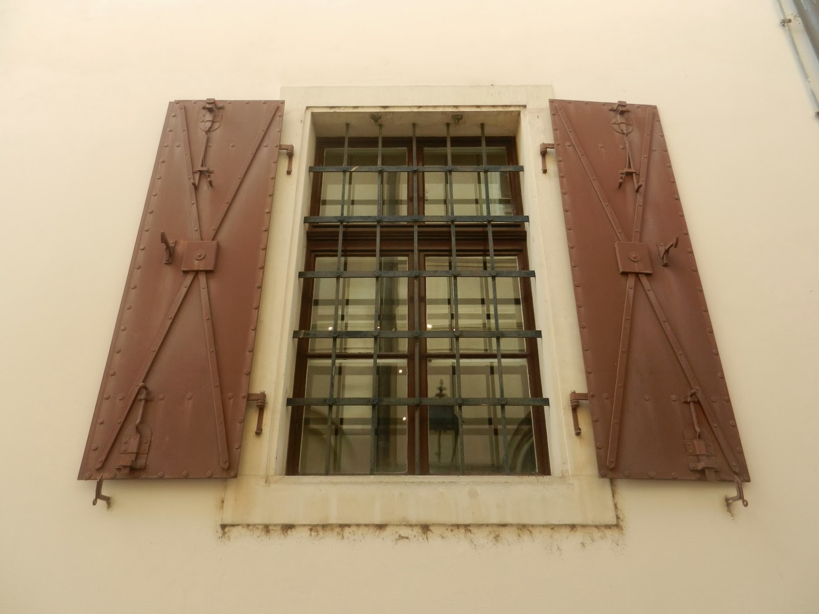 Once around the big blue marble Metal Window Shutters