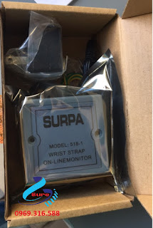 máy đo tĩnh điện cổ tay Surpa