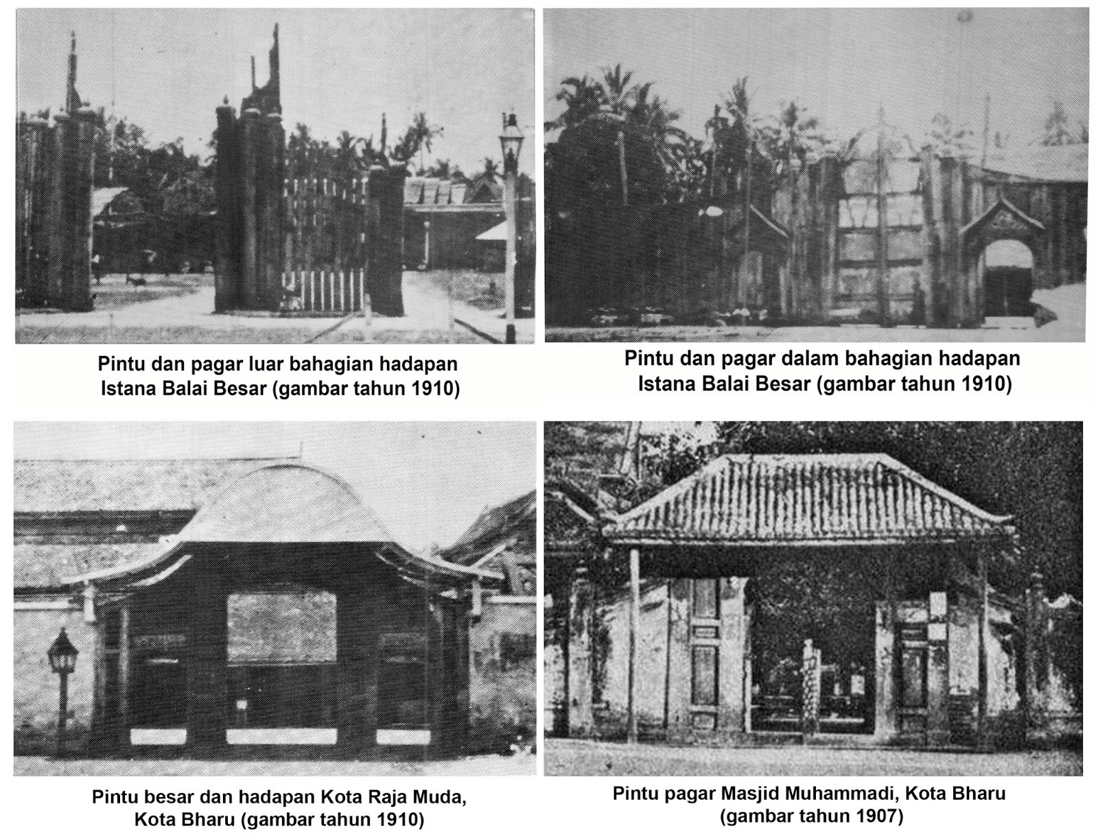 Persatuan Pencinta Sejarah Kelantan Estatika Rumah Tradisional Kelantan Ciri 5 Pintu Gerbang Dan Gerbang Pintu Pintu Tangga