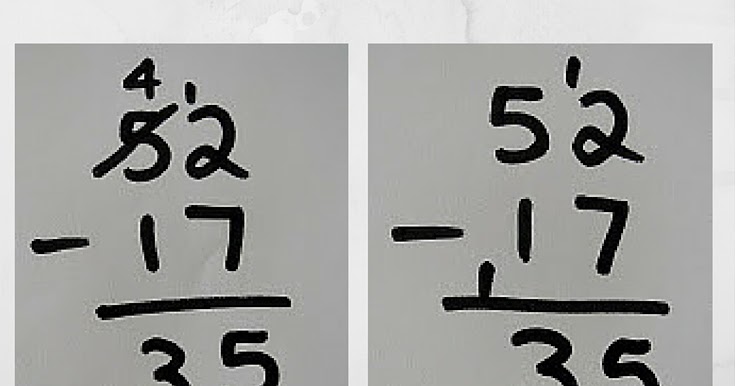 Be Our Best: Subtraction - how do you do it?