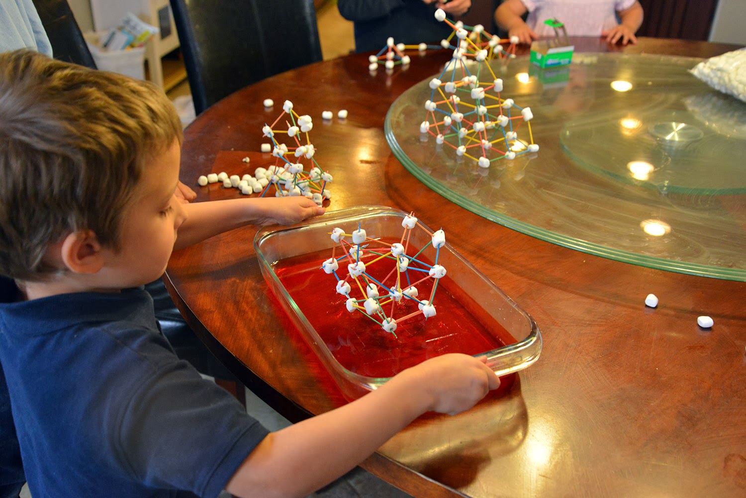A school of fish Skyscrapers and Jello Earthquakes