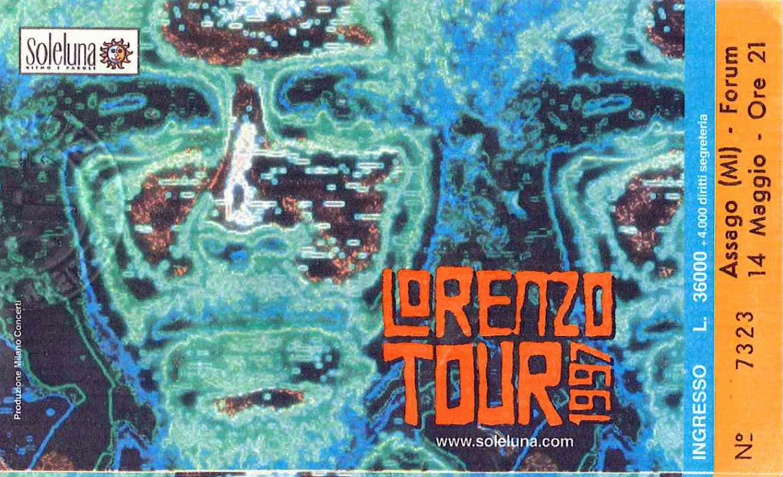Life And Concerts 101 14 Maggio 1997 Jovanotti