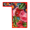 Alfabeto con Rosas de Colores. 