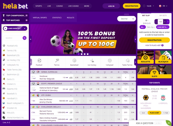 Helabet Sportsbook