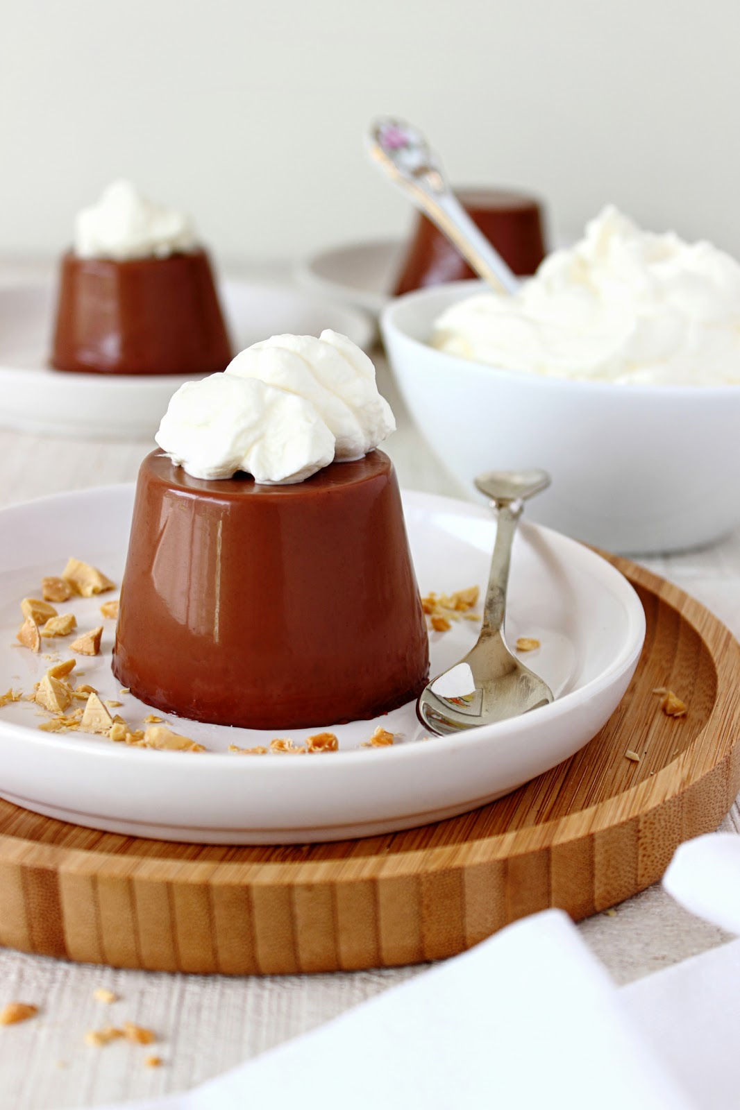 Nutella panna cotta