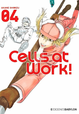 Review del manga Cells at Work! Vol.3 y 4 de Akane Shimizu - Ediciones Babylon