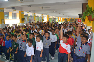 SK STOWELL: Kempen Kibarkan Jalur Gemilang