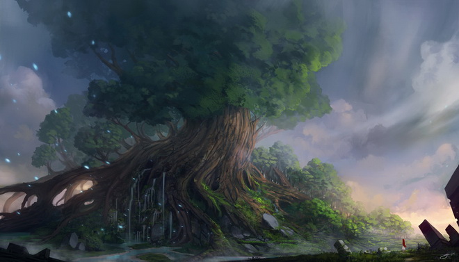 fantasy-tree-Yggdrasil-II