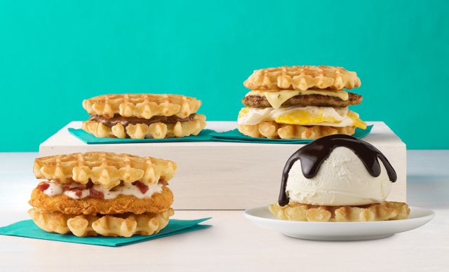 belgian waffle white castle