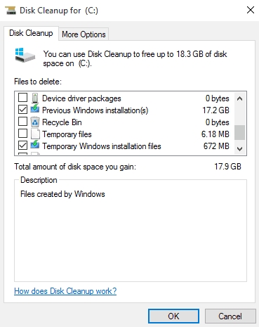windows 10 esd installation files disk cleanup windows 10 esd installation files disk cleanup