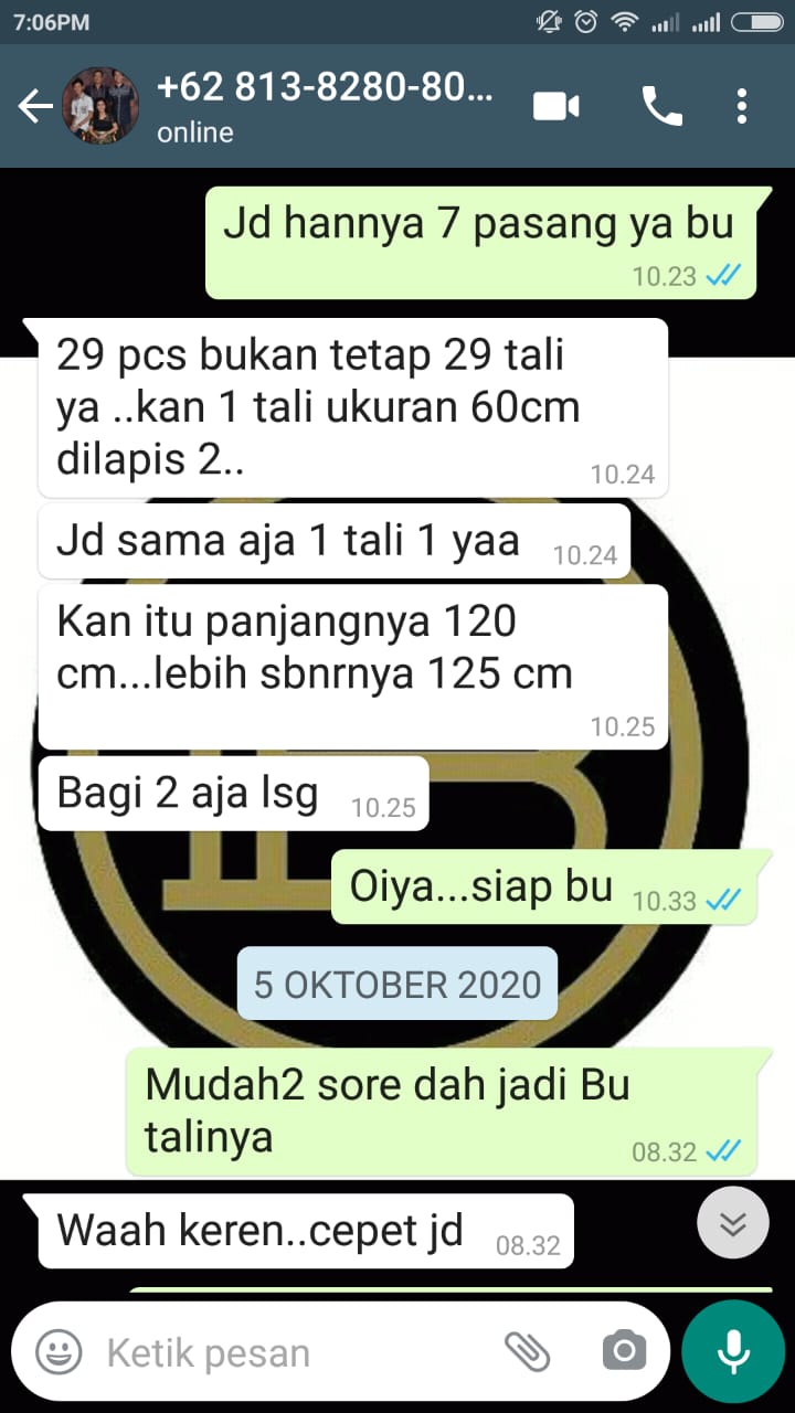 Testimoni Pelanggan Pengrajin Billion