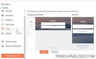 Cara Mengganti Template Blogspot