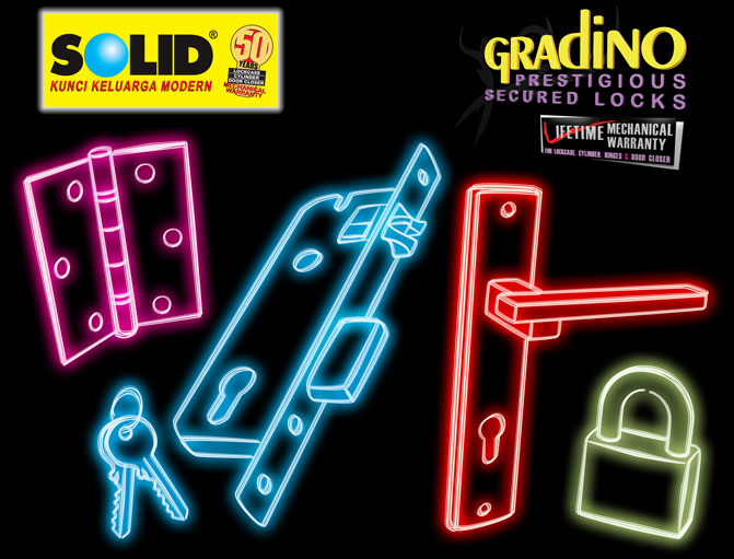 KUNCI SOLID-GRADINO: Produk