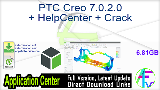 PTC Creo 7.0.2.0 + HelpCenter + Crack